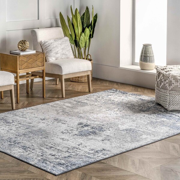 Nuloom Zoe Faded Abstract Area Rug 3ft x 5ft LPBL04A-305 - main
